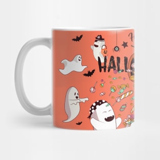 Halloween Ghost Party Mug